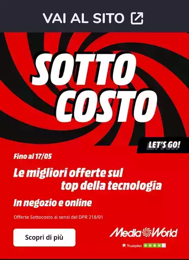SOTTOCOSTO da MediaWorld!