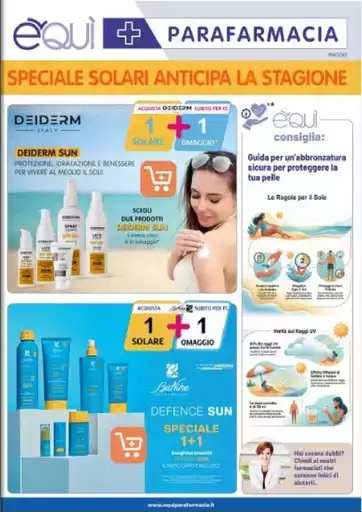 Speciale solari anticipa la stagione Maggio Speciale solari anticipa la stagione Maggio