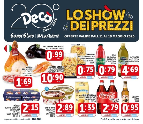 Lo show dei prezzi