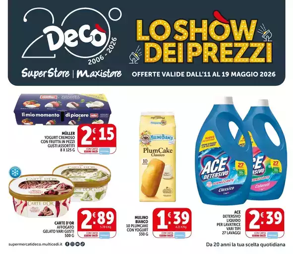Lo show dei prezzi