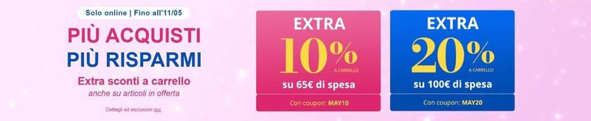 Piu acquisti piu risparmi