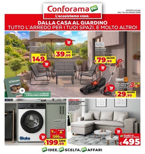 Dalla casa al giardino