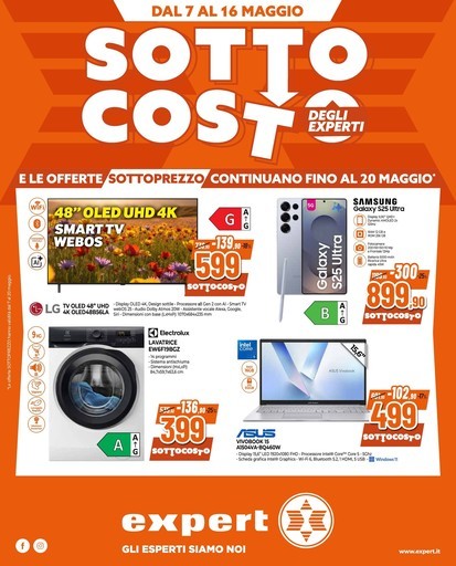 SOTTOCOSTO e sottoprezzo da Expert!