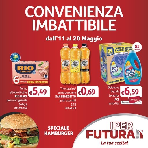 Convenienza imbattibile Convenienza imbattibile