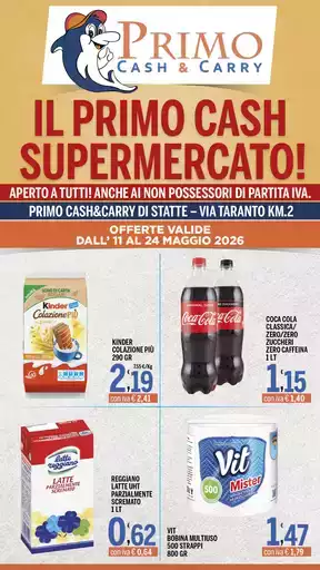 OFFERTE VALIDE DALL' 11 AL 24 MAGGIO 2026