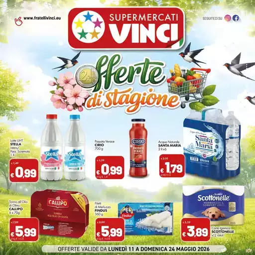 Offerte di stagione Offerte di stagione