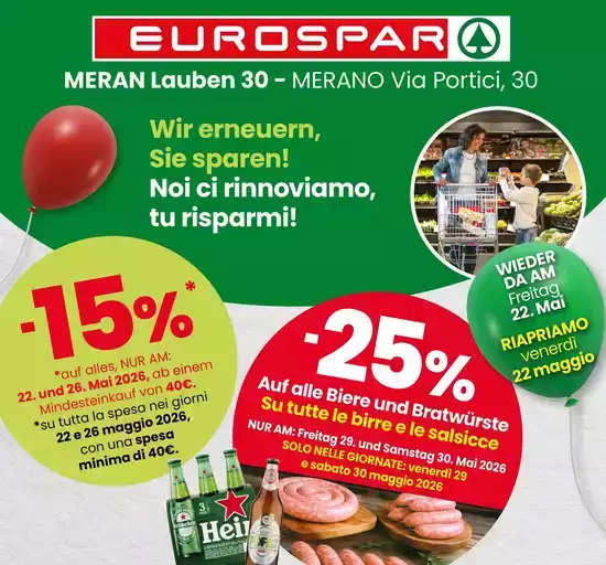 Noi ci rinnoviamo, tu risparmi!