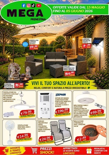 Vivi il tuo spazio all'aperto