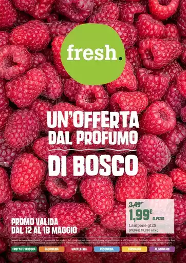 Un'offerta dal profumo di bosco