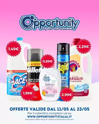 Grande offerta per cacciatori di affari