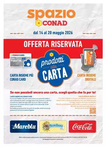 PRODOTTI ALLA CARTA