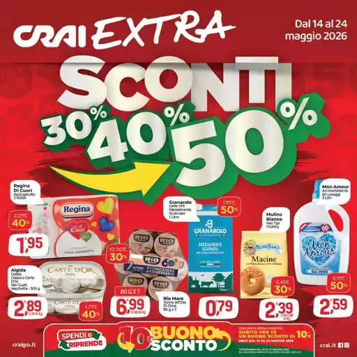 Sconti 30% 40% 50%