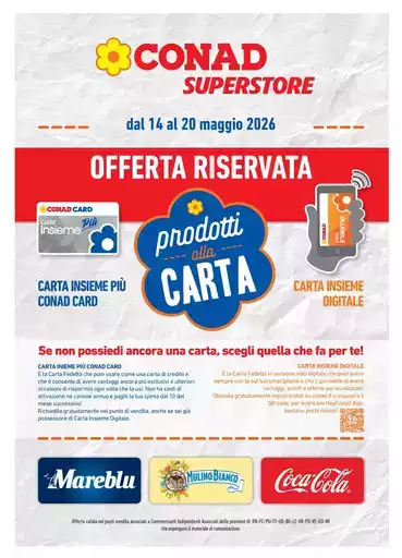 PRODOTTI ALLA CARTA