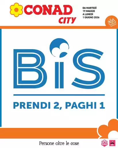 Bis prendi 2, paghi 1 Bis prendi 2, paghi 1