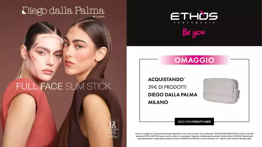 Acquistando 39 euro di prodotti diego dalla palma milano