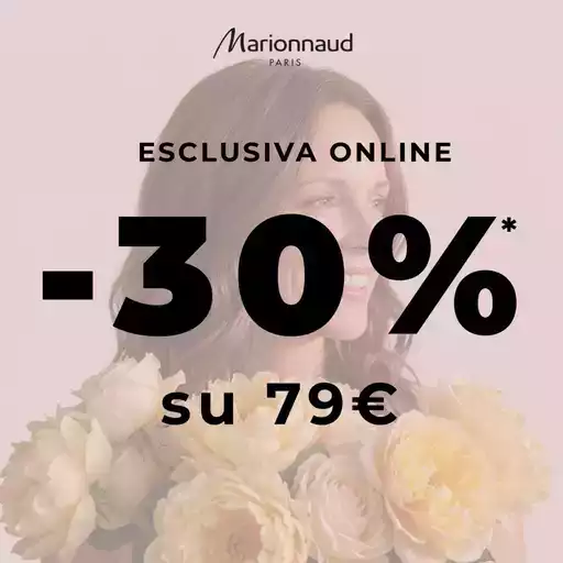 Esclusiva online -30% Esclusiva online -30%