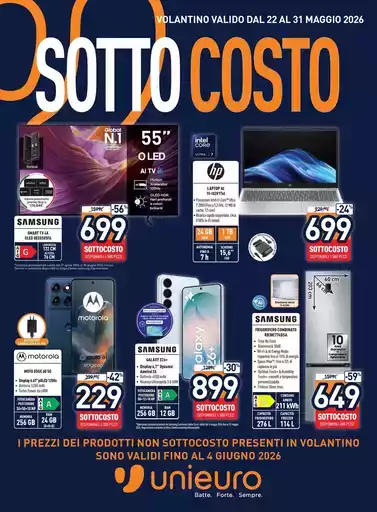 SOTTOCOSTO da Unieuro! SOTTOCOSTO da Unieuro!