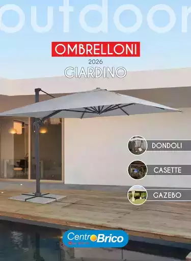 Nuova Collezione Ombrelloni da Giardino 2026
