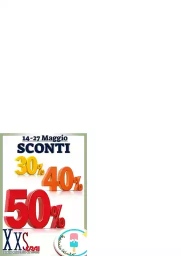 Sconti 30% 40% 50%