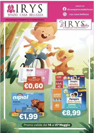 Promo valide dal 14 al 27 maggio