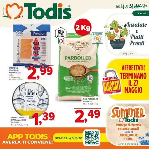 Speciali insalate e piatti pronti