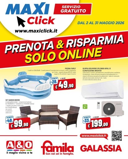 PRENOTA & RISPARMIA SOLO ONLINE