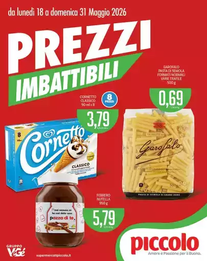 Prezzi imbattibili
