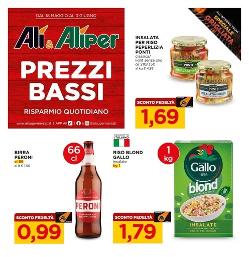 Prezzi bassi