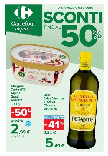 Sconti fino al 50%