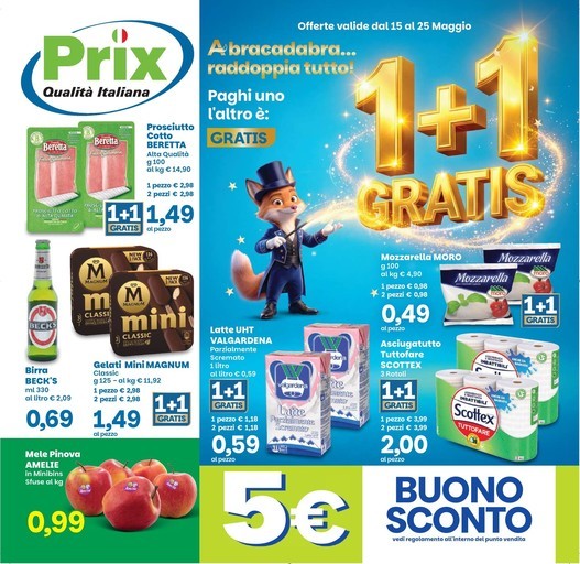 1+1 gratis