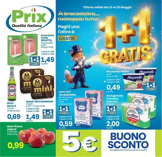 1+1 gratis