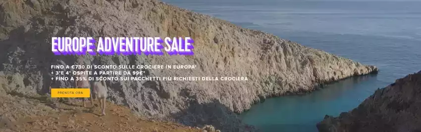 Europe adventure sale