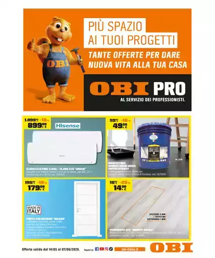 Più spazi ai tuoi progetti