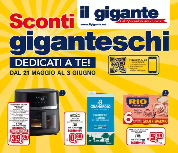 Sconti giganteschi