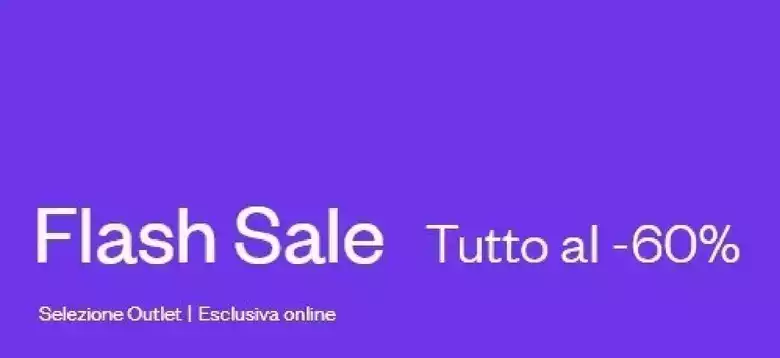 Flash sale