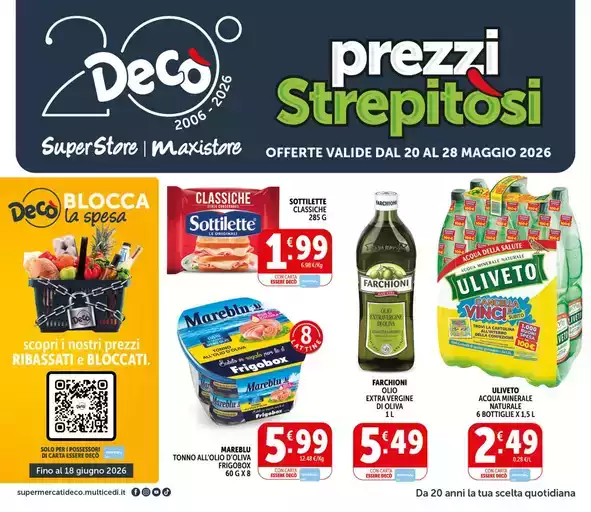 Prezzi strepitosi Prezzi strepitosi