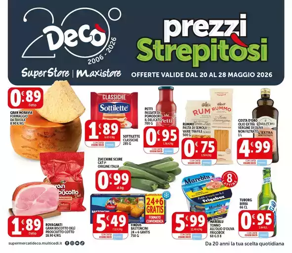 Prezzi strepitosi Prezzi strepitosi