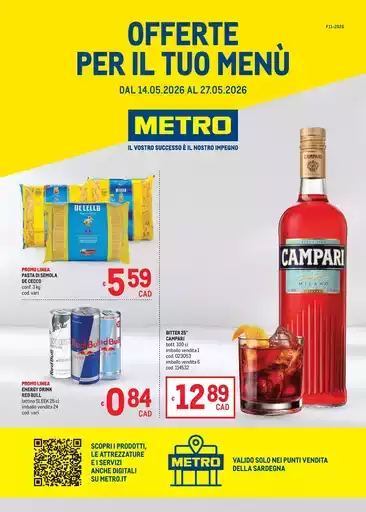 Offerte per il tuo Menù - AREA 4 Offerte per il tuo Menù - AREA 4