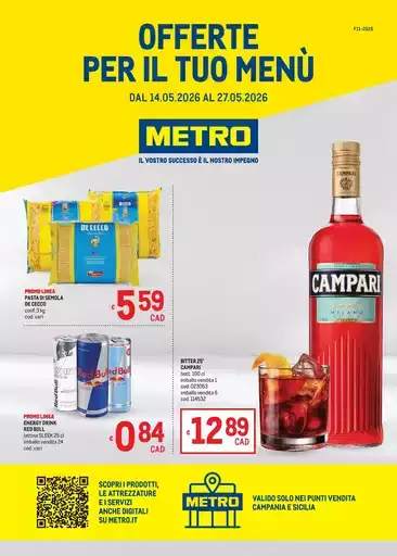 Offerte per il tuo Menù - AREA 6 Offerte per il tuo Menù - AREA 6