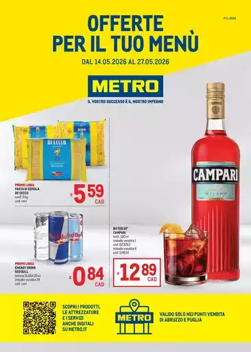 Offerte per il tuo Menù - AREA 5 Offerte per il tuo Menù - AREA 5
