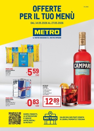 Offerte per il tuo Menù - AREA 2