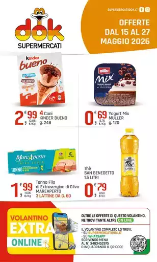 Offerte dal 15 al 27 maggio 2026