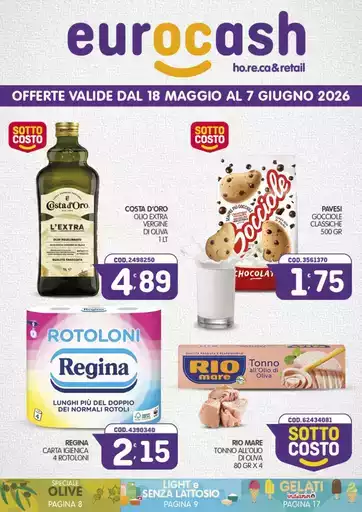 Offerte valide dal 18 maggio al 7 giugno 2026