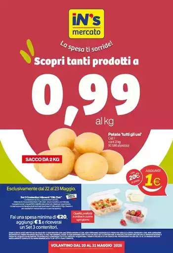 Scopri tanti prodotti a 0,99 Scopri tanti prodotti a 0,99