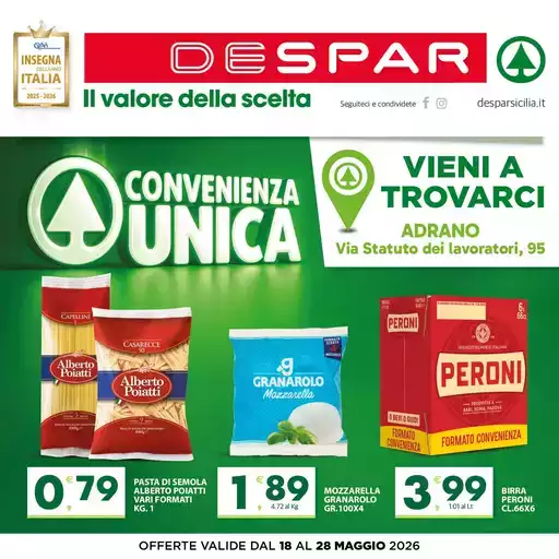 Convenienza unica