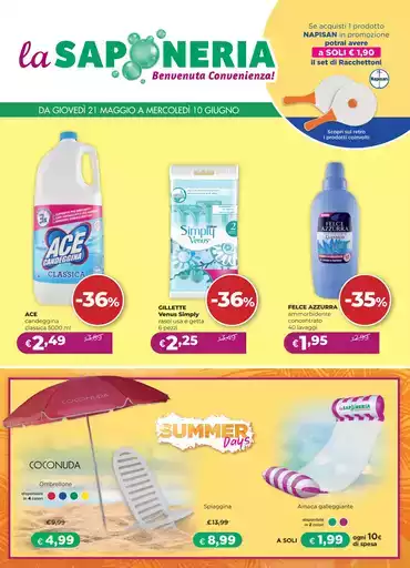 Benvenuta convenienza! Benvenuta convenienza!