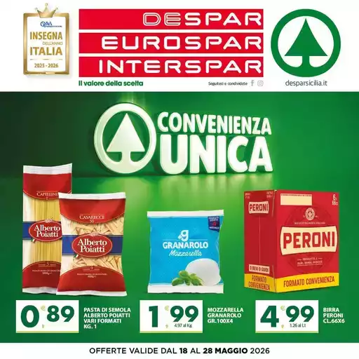 Convenienza unica Convenienza unica