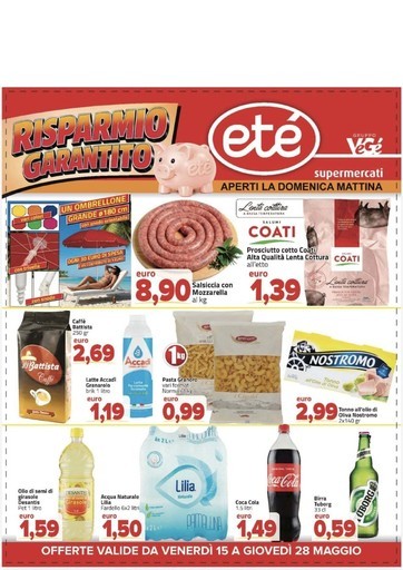 Risparmio garantito Risparmio garantito