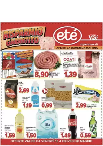 Risparmio garantito