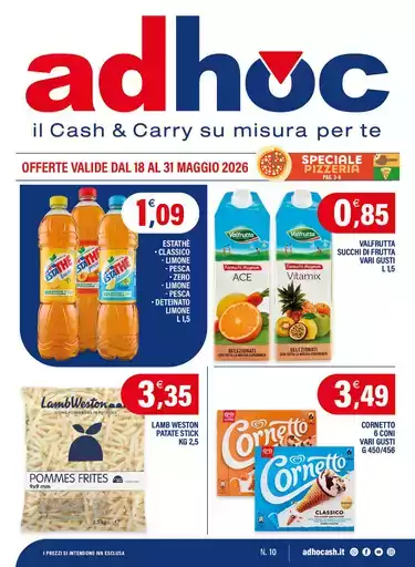 OFFERTE VALIDE DAL 18 AL 31 MAGGIO 2026